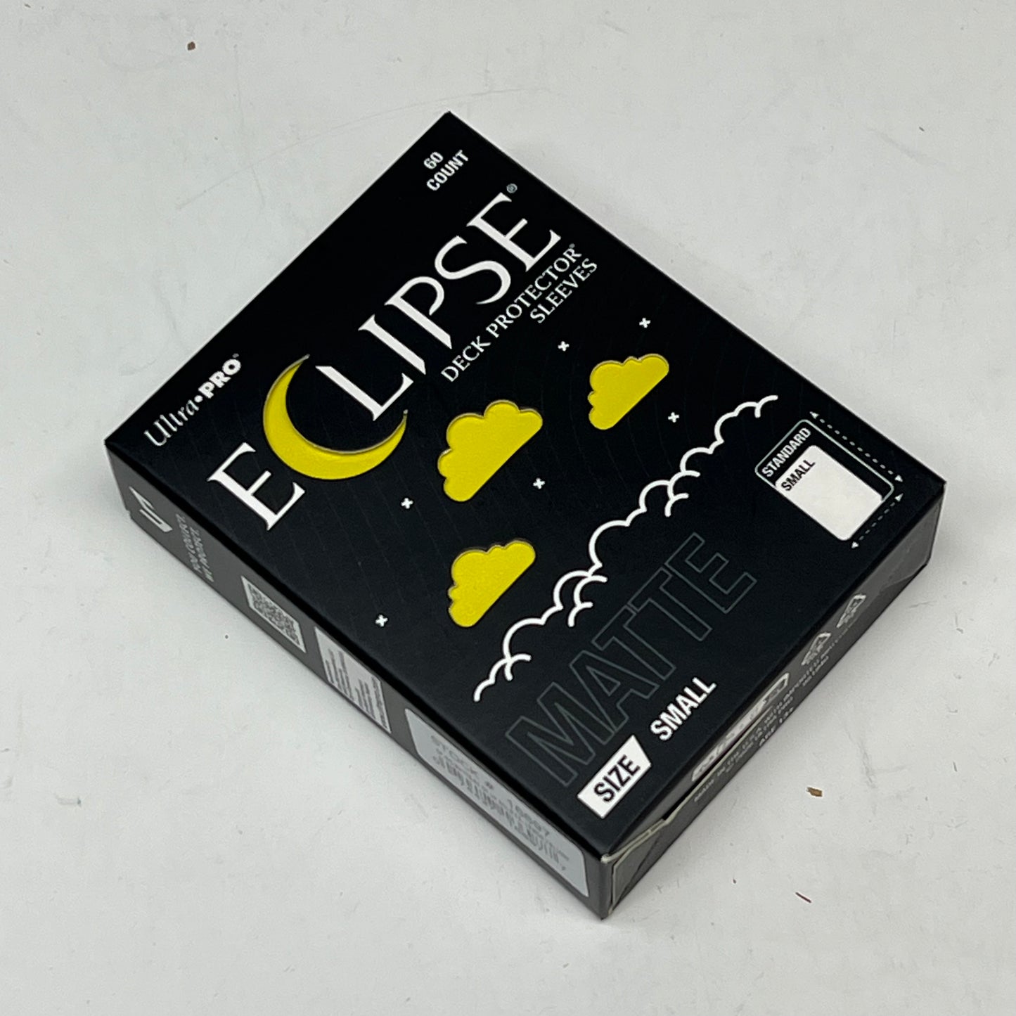 ULTRA PRO (2 PACK, 60 EACH) Eclipse Deck Protector Sleeves Small Yellow 16697