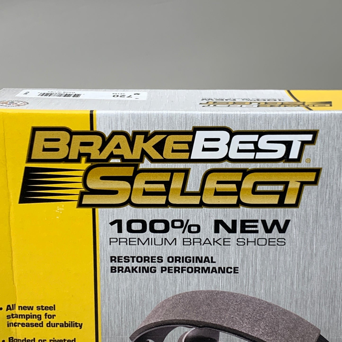 BRAKE BEST SELECT Premium Brake Shoes 4PK 720 (New Other)