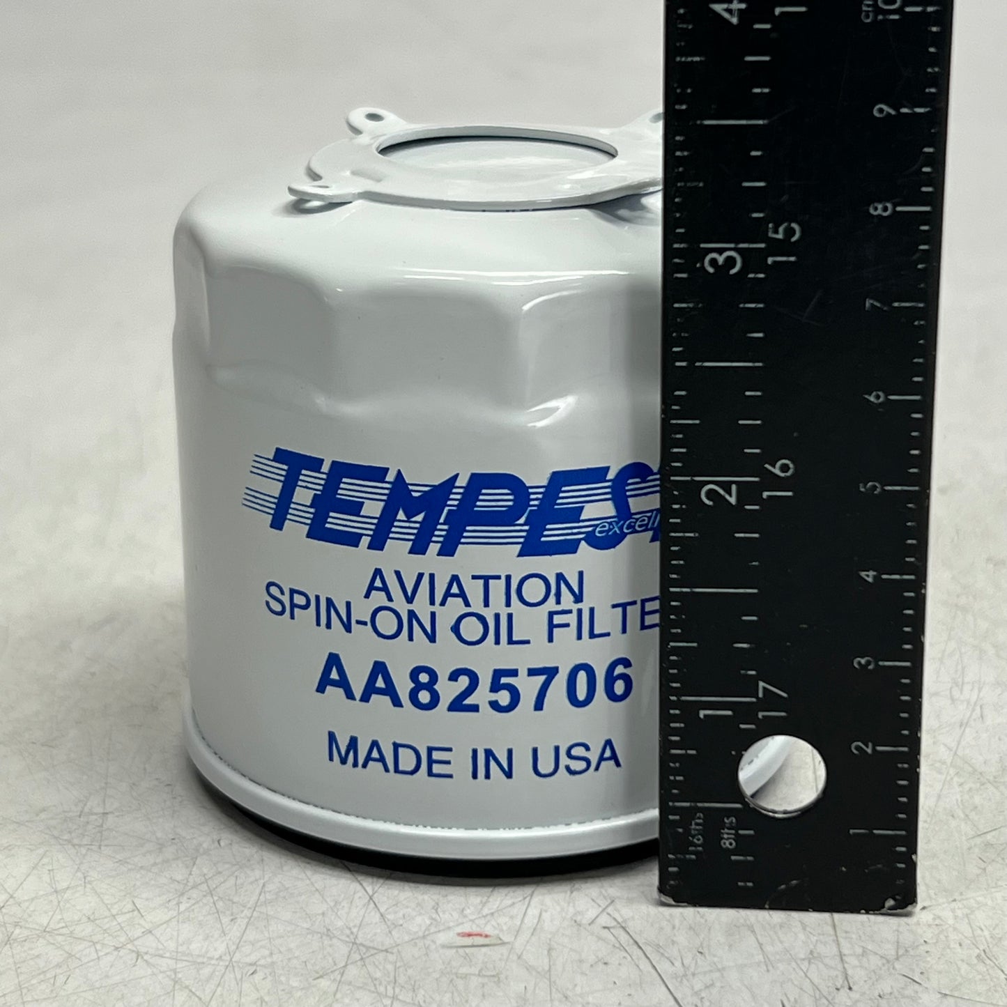 TEMPEST Aircraft Oil Filter 3"H White AA825706 for 912/914 Engines