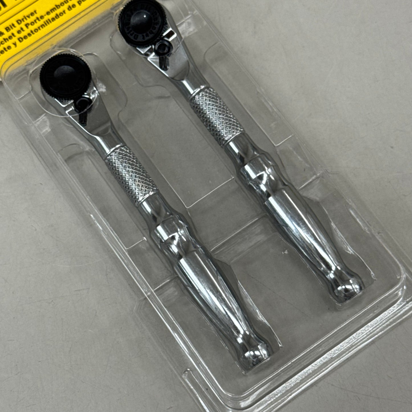 TITAN (2 Piece) Micro Series Ratchet & Bit Driver 1/4" Dr. x 4-1/8" Long 11335
