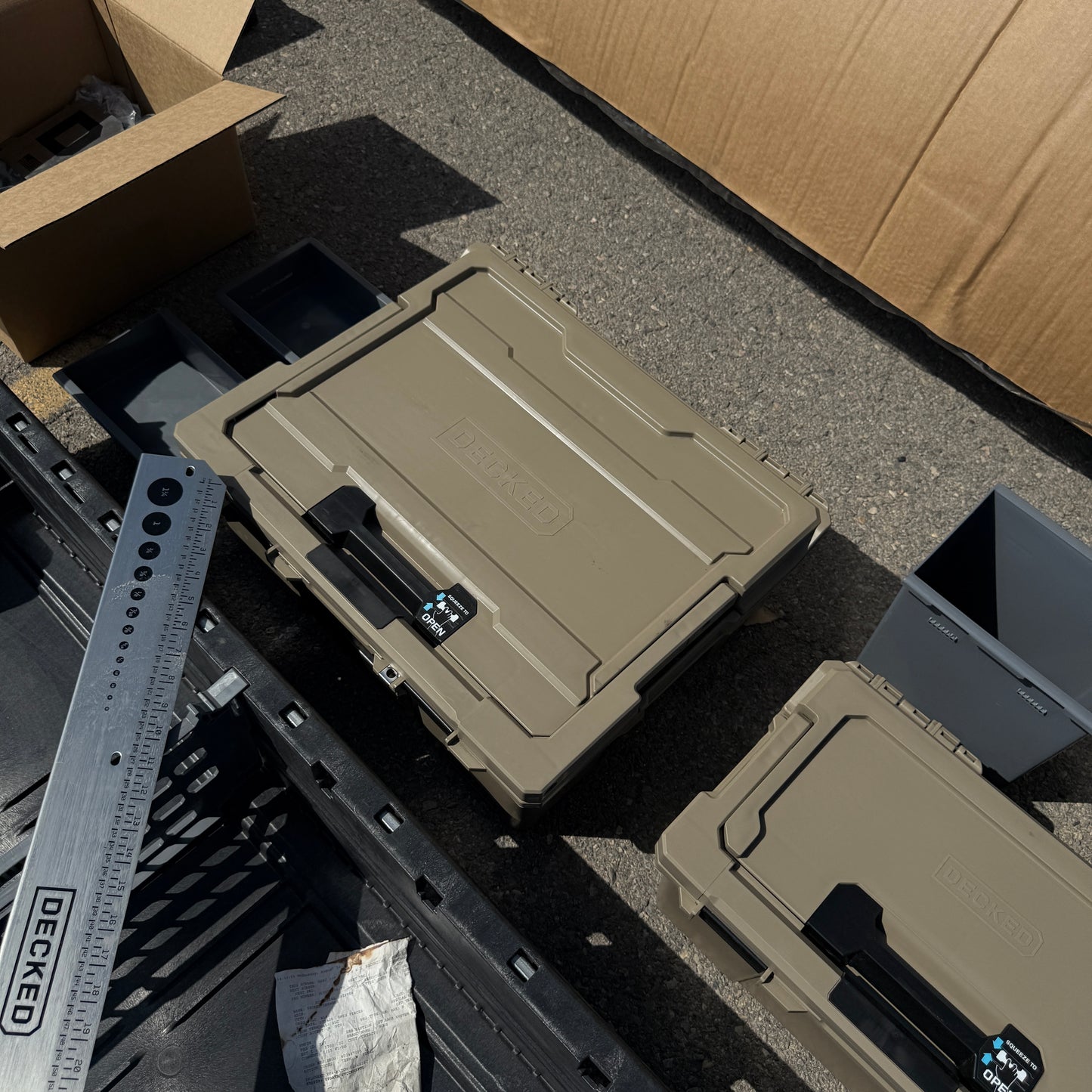 DECKED XG7 Drawer System Chevy GMC Silverado Sierra 1500 6’6” 2019-26 (Open Box)