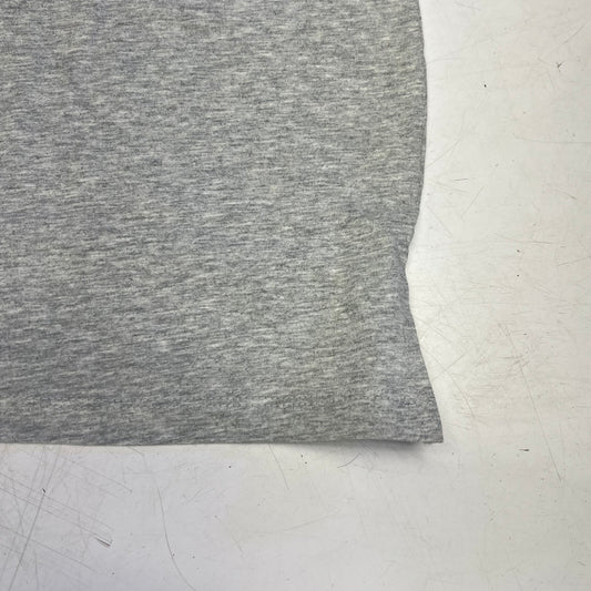 HANES  Originals V Neck Tee Shirt W/ Chest Pocket Women's Sz 2X Grey 0G159P