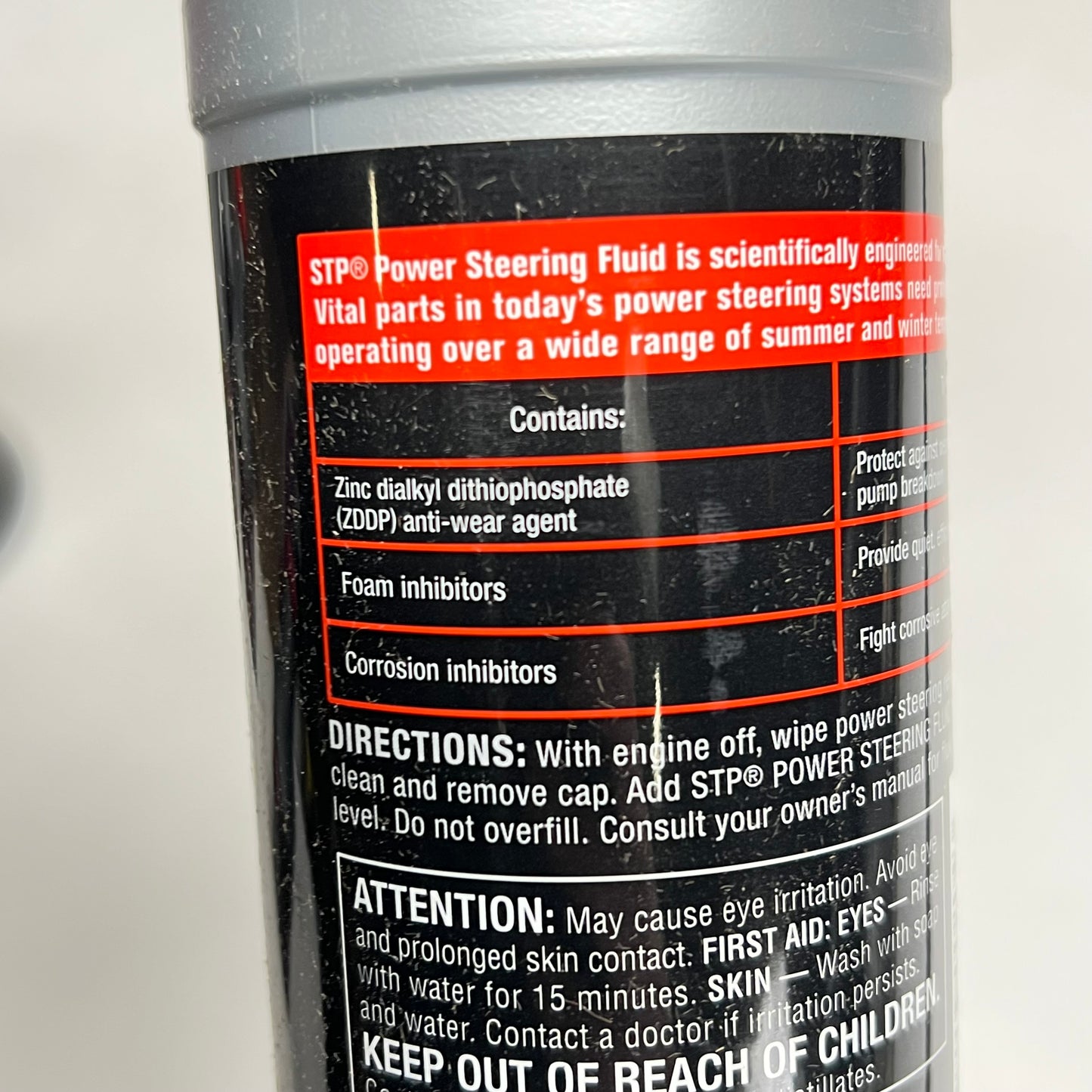 ZA@ STP (6 PACK) Power Steering Fluid Stop Leak  12 fl oz  878EN4 C