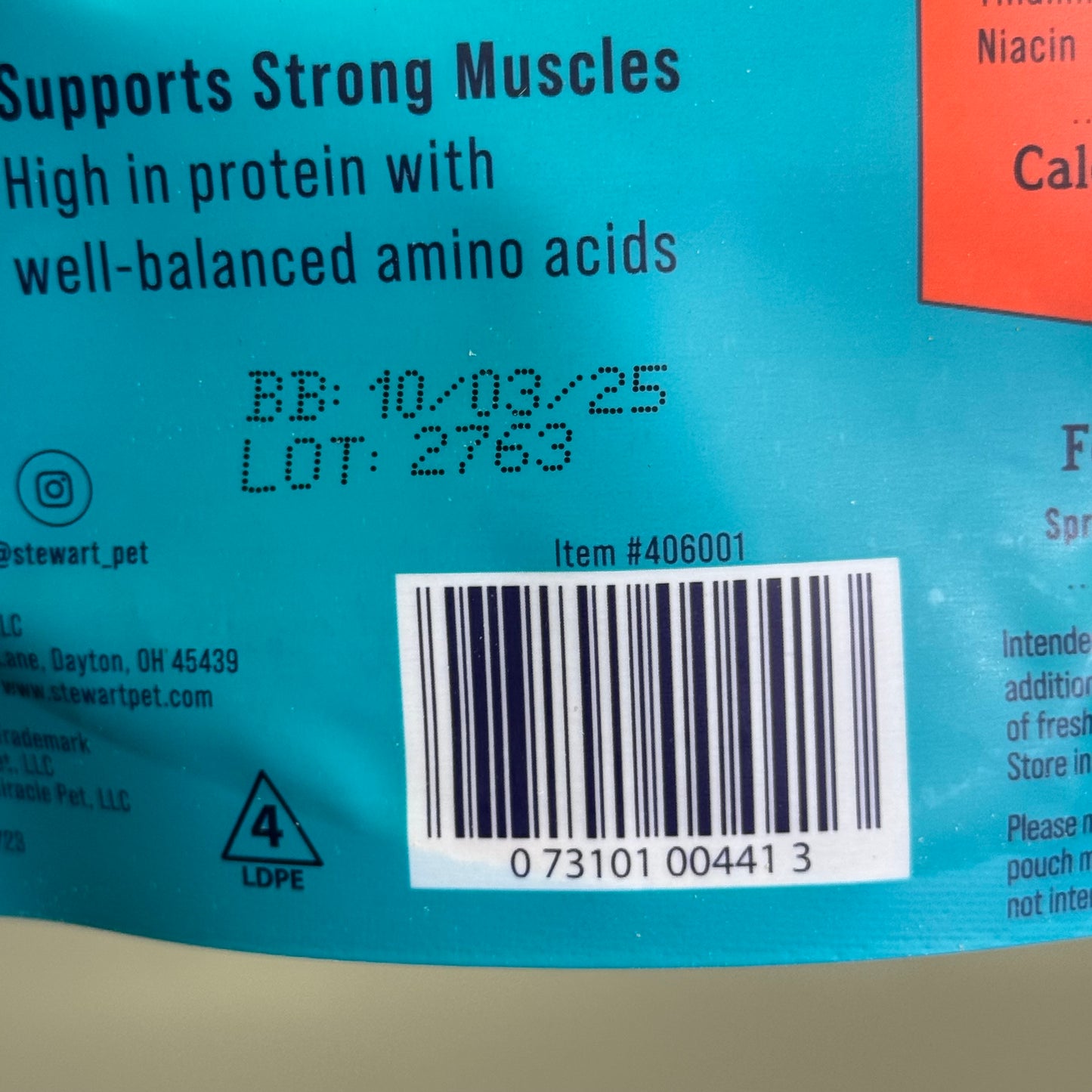 STEWART (12 PACK) Supper Sprinkles Beef Liver Meal Topper 2.5 oz BB 10/25