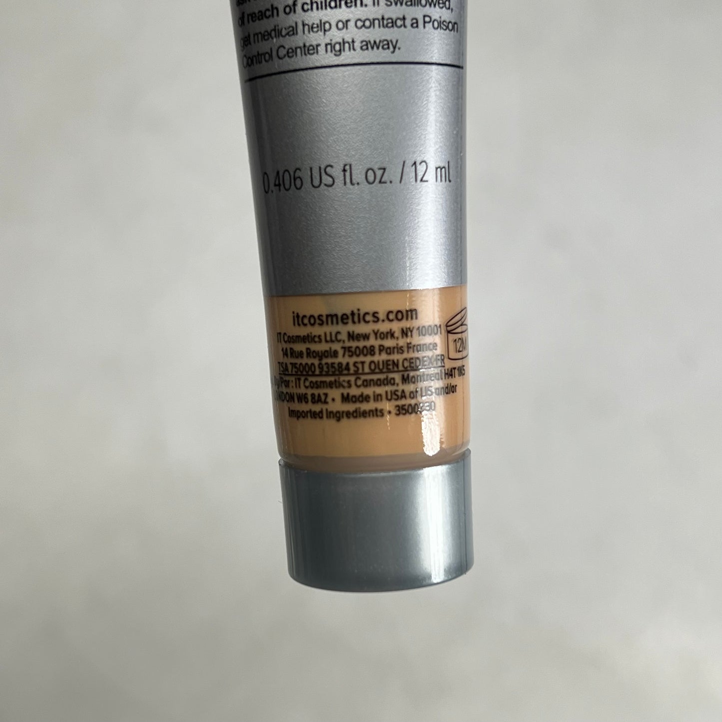 IT COSMETICS Cc+ Full Coverage Correcting Foundation W/ Spf 50+ .406Oz Light Med