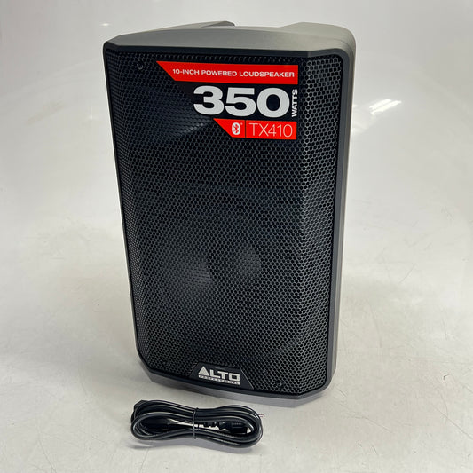 ALTO Professional Speaker Class D Amplifier 350W 10" 2-Channel Mixer Black TX410