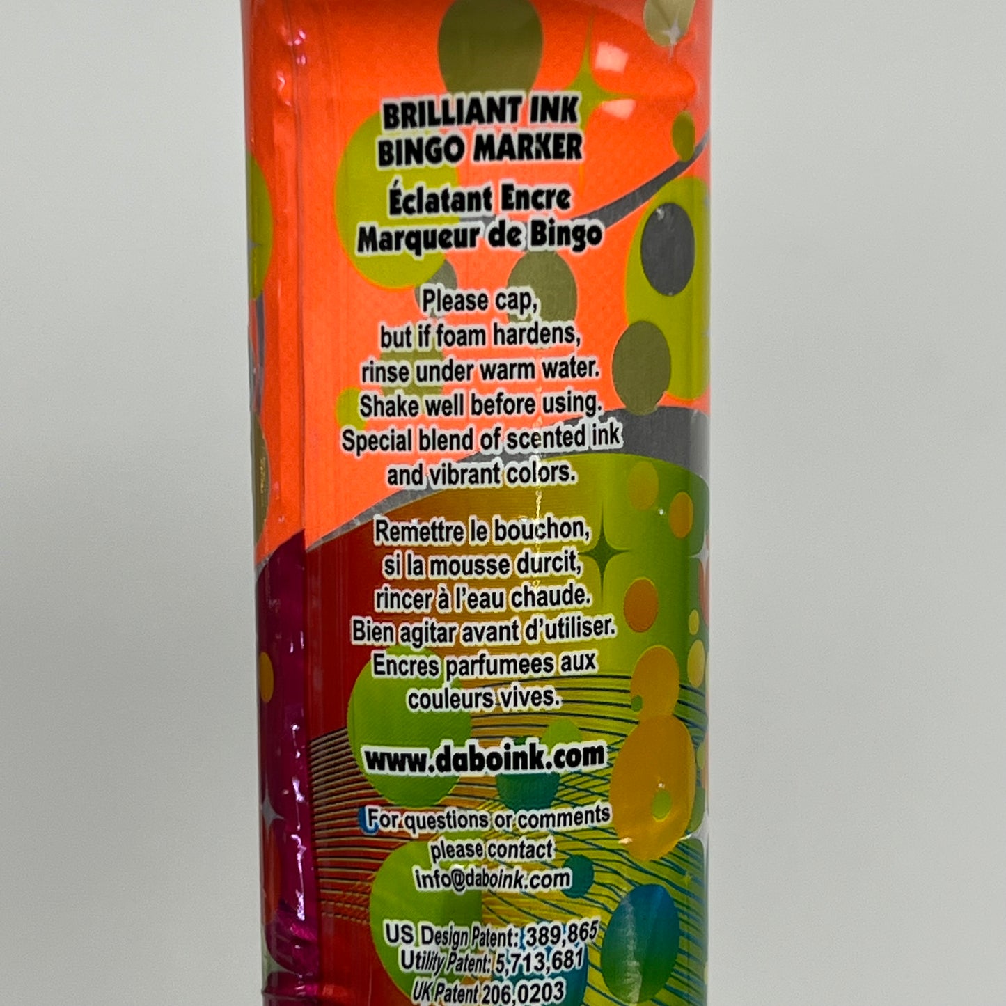 DAB O INK (12 PACK) Sunsational Bingo Marker Bright Ink 43ml/1.4 oz Coral C26