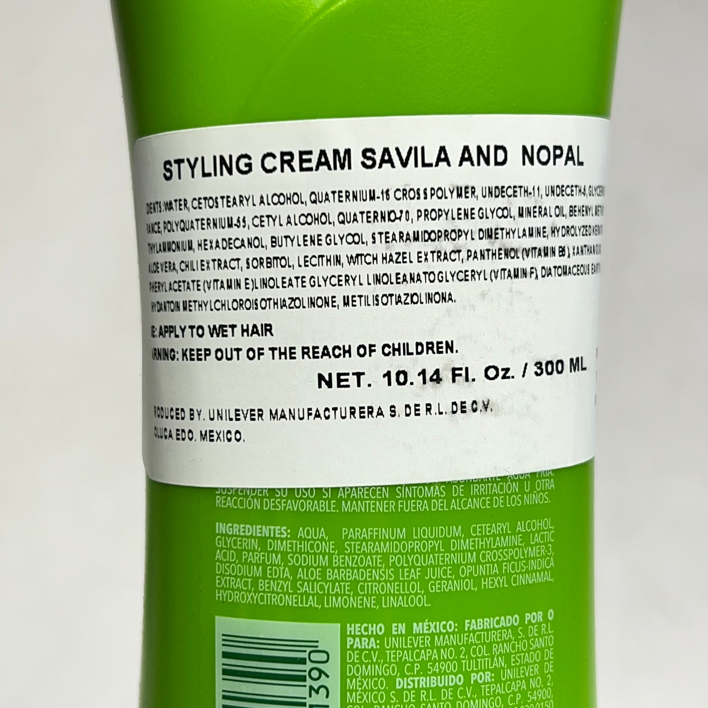 ZA@ SAVILE (3 PACK) Hair Styling Cream Crema Para Peinar Control Cadia Nopal 300 ML 07506306221390