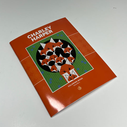 ZA@ POMEGRANATE Charley Harper Coloring Book Volume Two Soft Cover