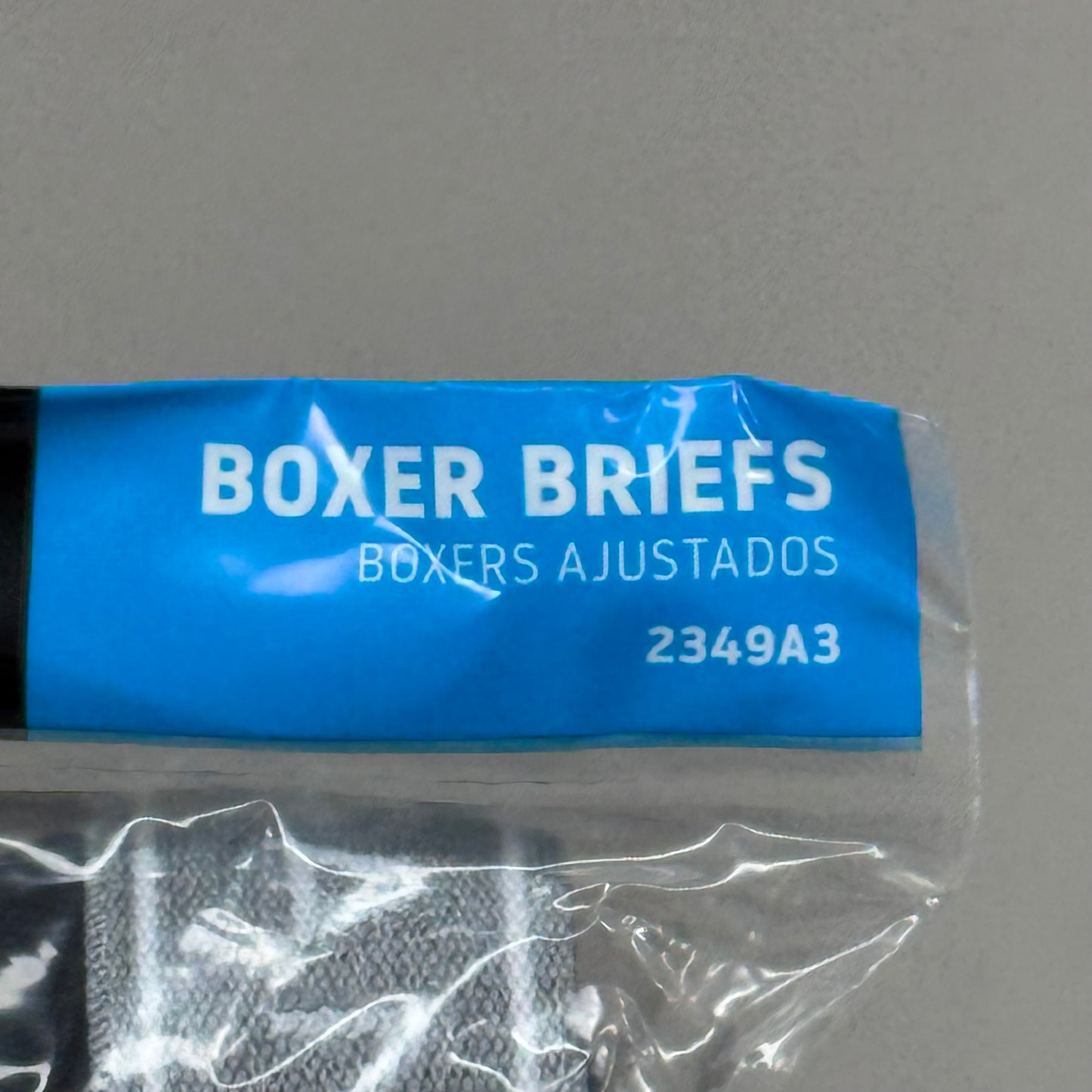 HANES (3 PACK!) Men's Cool Comfort Boxer Briefs Sz M 32-34" Black/Grey 2349A3