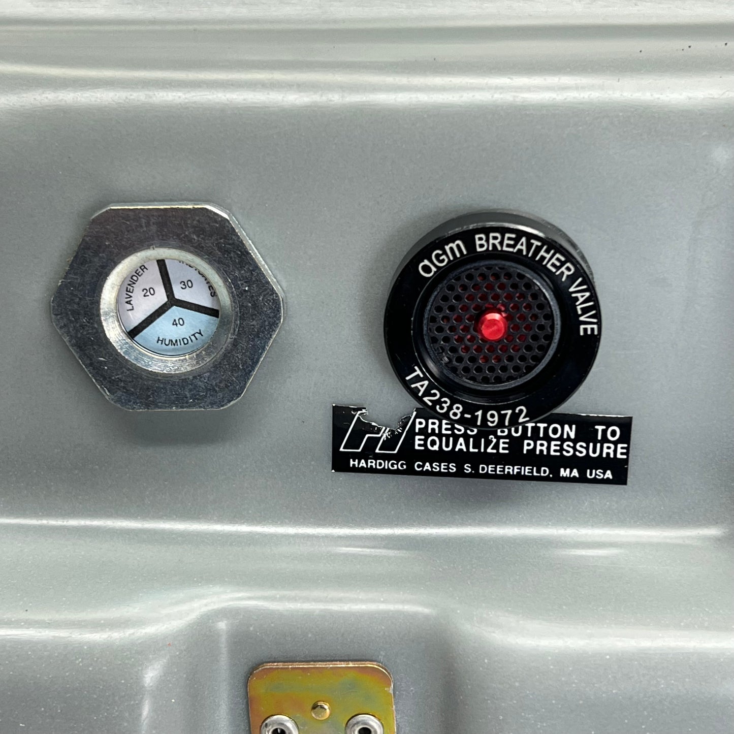 PELICAN  Hardigg Industrial Transit & Storage Case W/ Breather Valve Grey (Used)