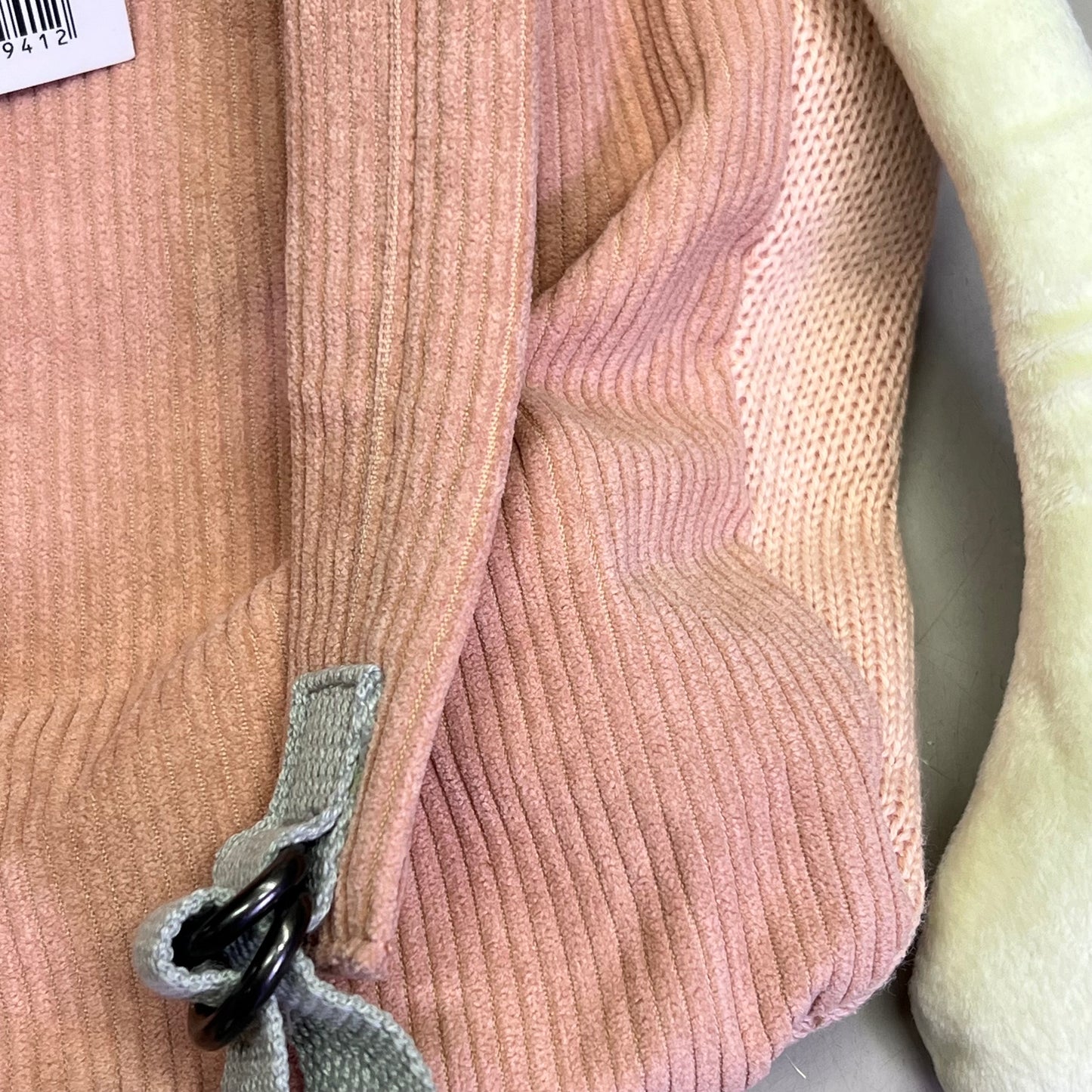 CROCHETTS Mochila Monito Kids Backpack 100% Natural Hypoallergenic Cotton Pink