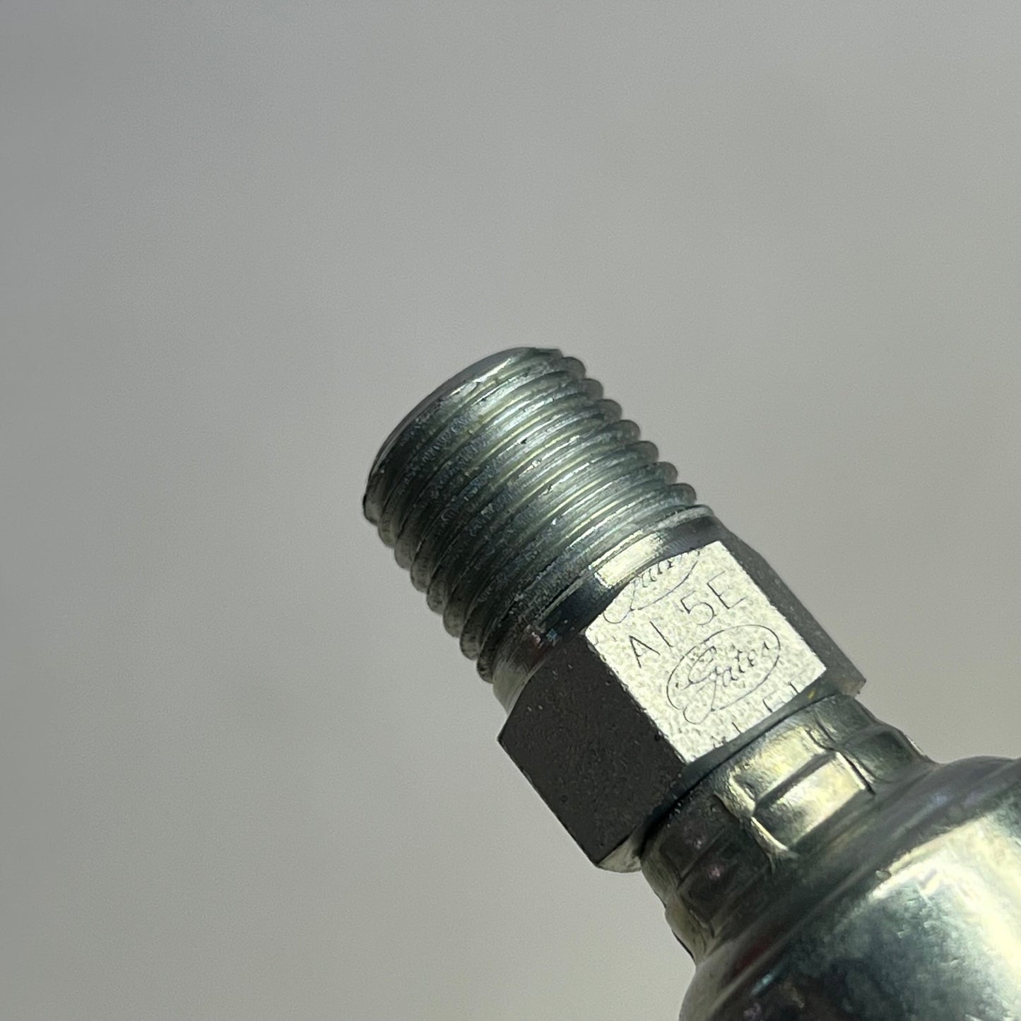 GATES (2 PACK) Male Pipe (nptf 30° Cone Seat) Coupling  1/4" x 2.17" G25100-0404