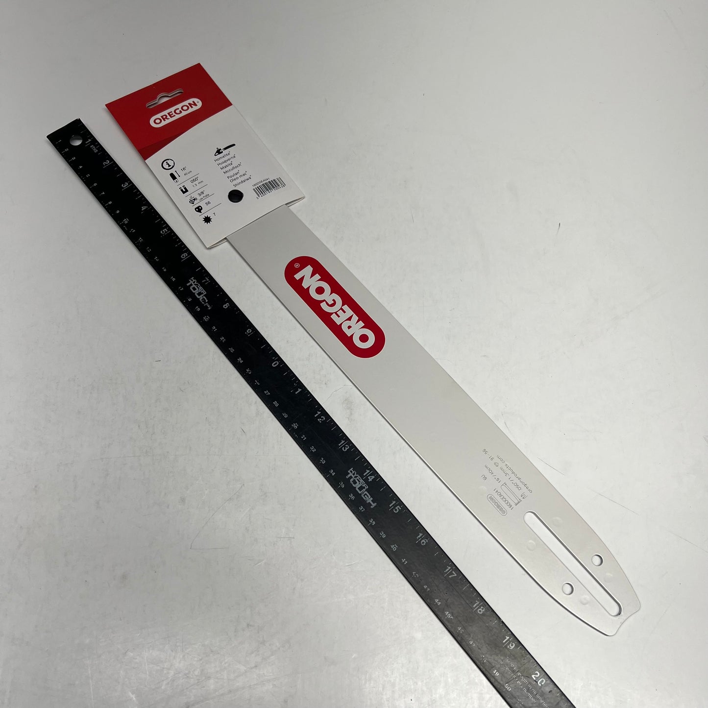 OREGON Single Rivet Guide Bar 16" 3/8" Low Profile Pitch .050" Gauge 160DGEA041