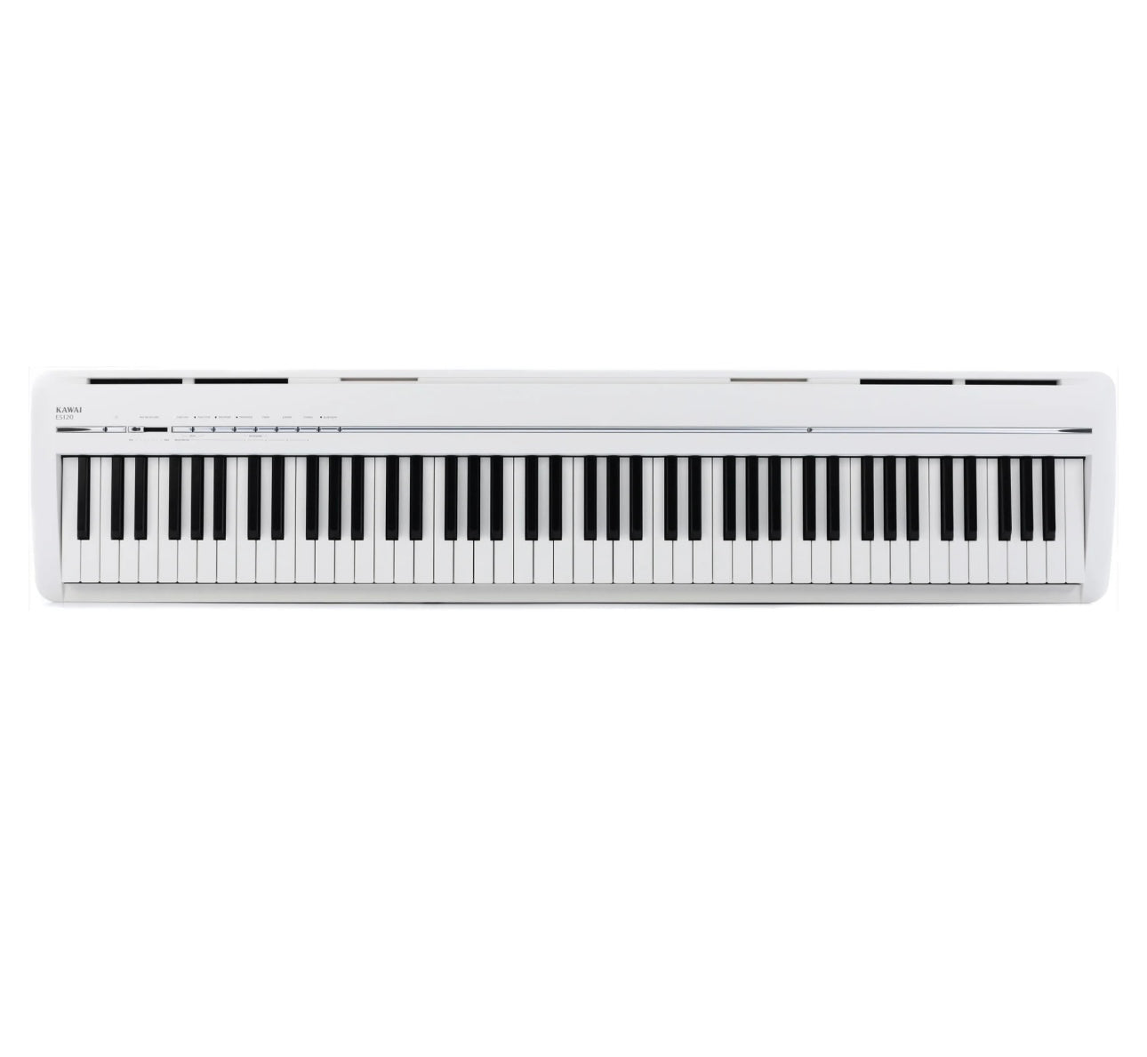 KAWAI Portable Digital Piano Sz 50” L x 10” W x 5.5” H Light Gray ES120