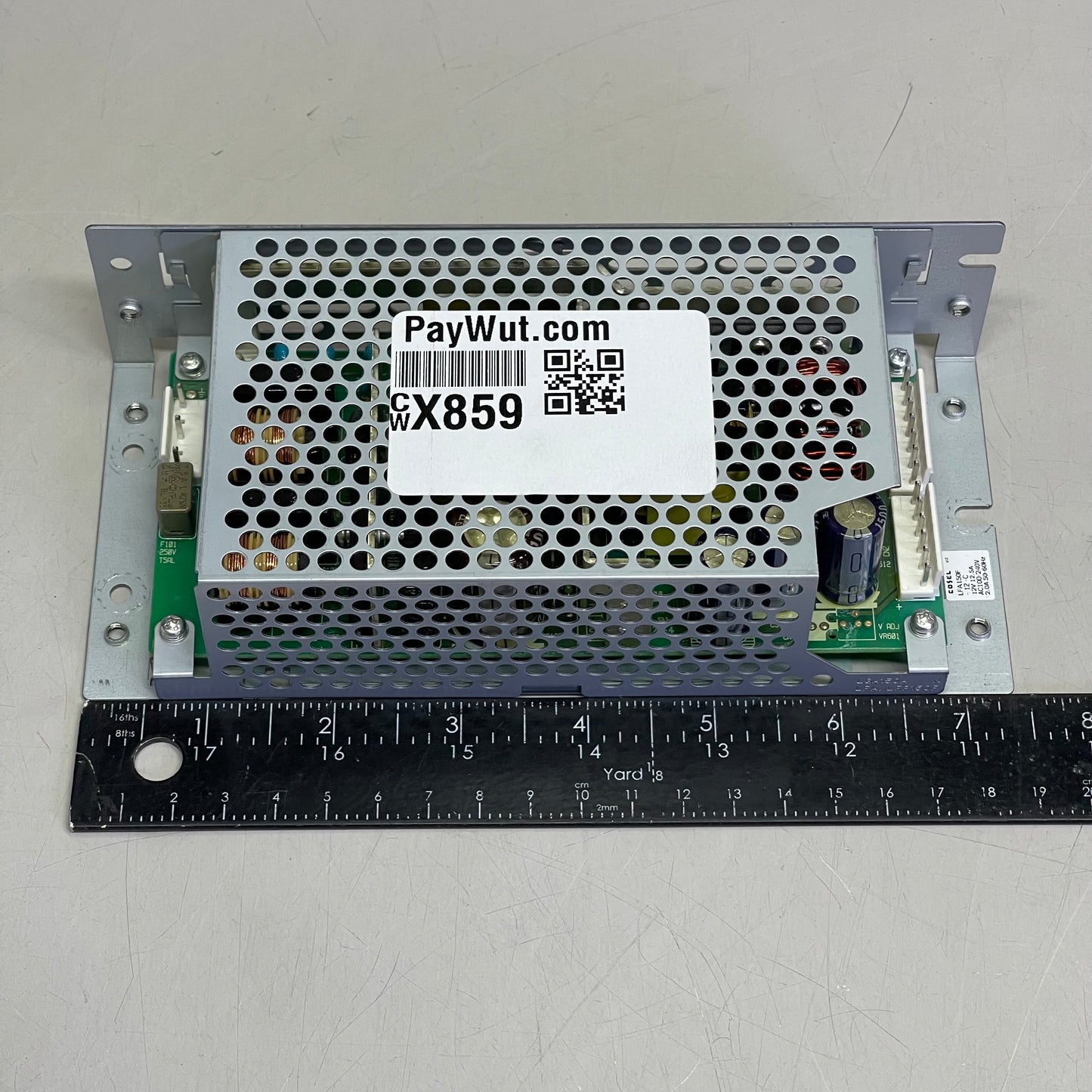 COSEL Enclosed Switching Power Supply 12V, 12.5A, AC100-240V, 2.0A, 50-60Hz LFA150F-12-C