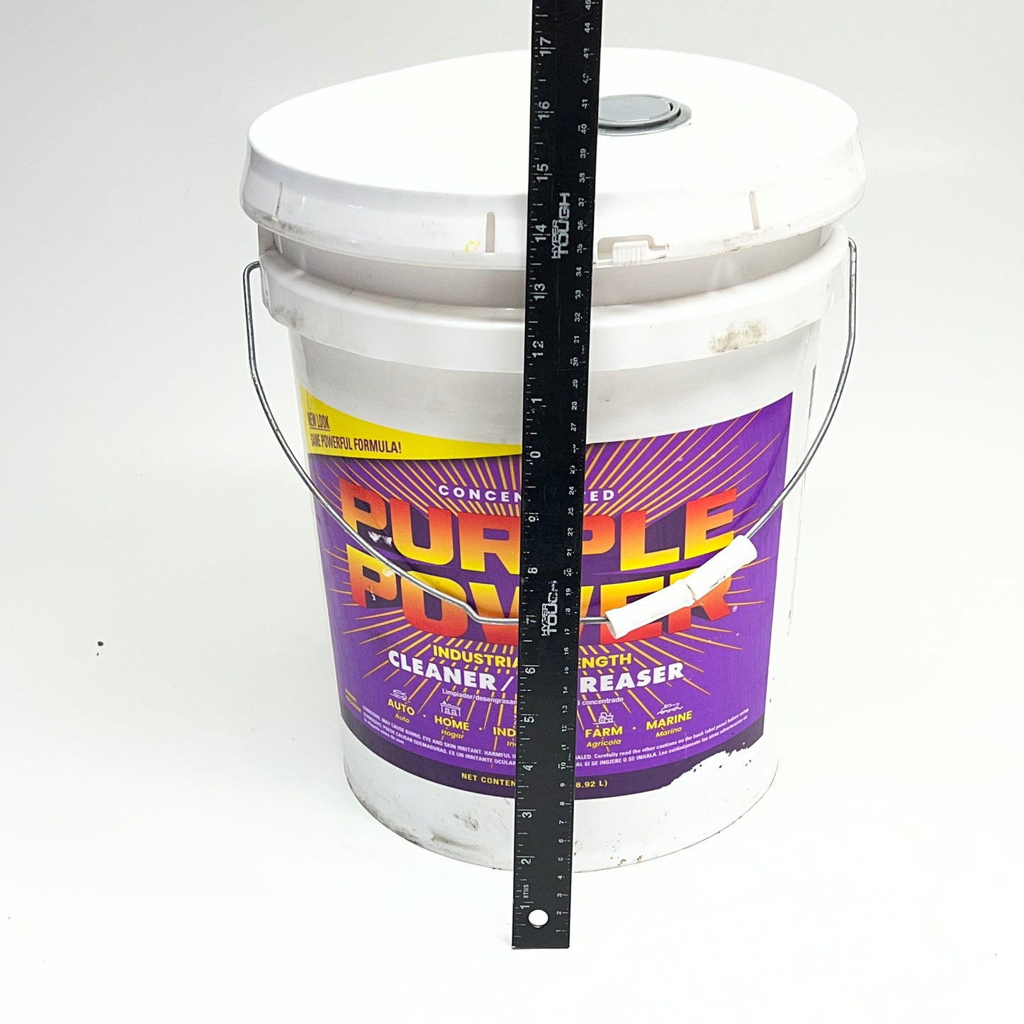 ZA@ PURPLE POWER  Power Concentrated Industrial Strength Cleaner/degreaser 5 Gal 4325P (As-is/Used)