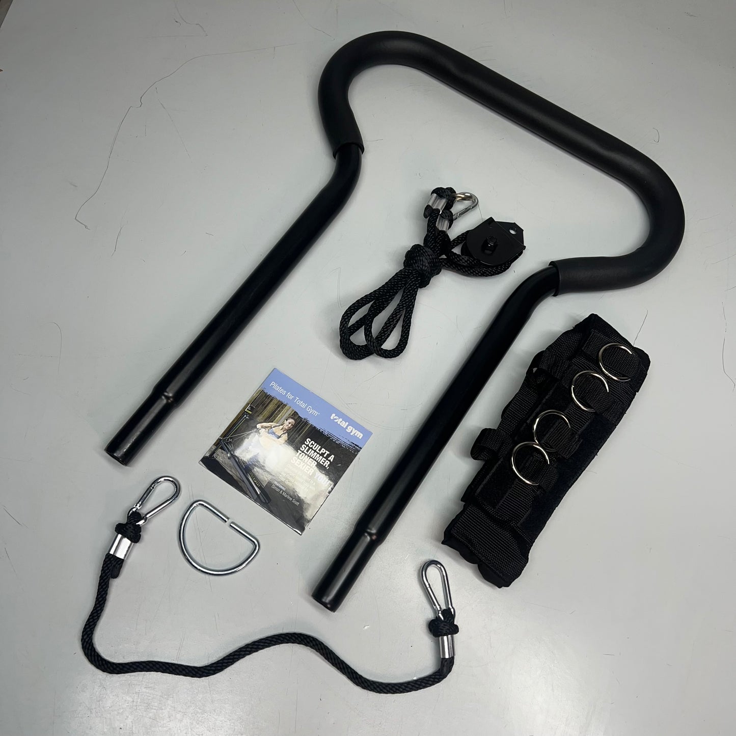 TOTAL GYM (5 PIECE SET) PILS Full Body Pilates Workout Kit W/ Instructional DVD