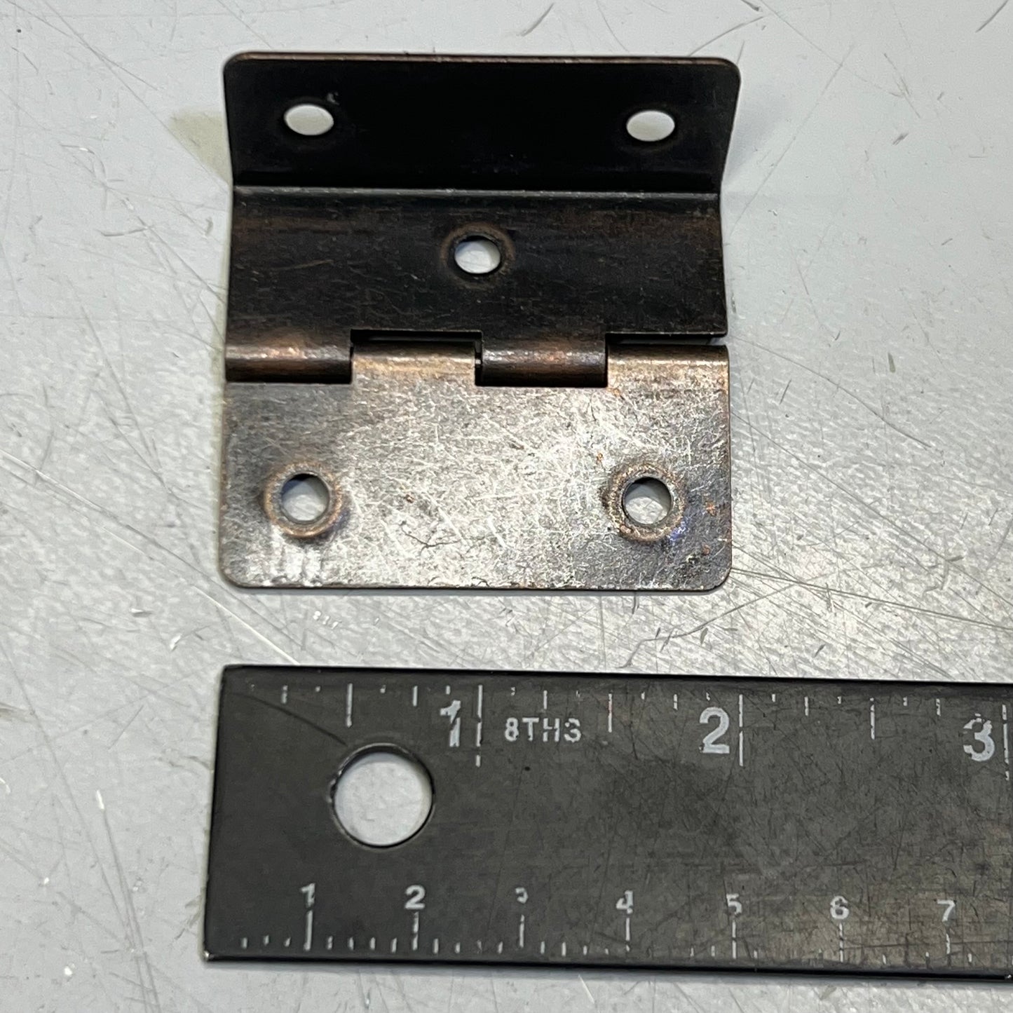 COSHAR (10 PACK) 2" Three Fold Bend Hinges Vintage X002WPFA9D