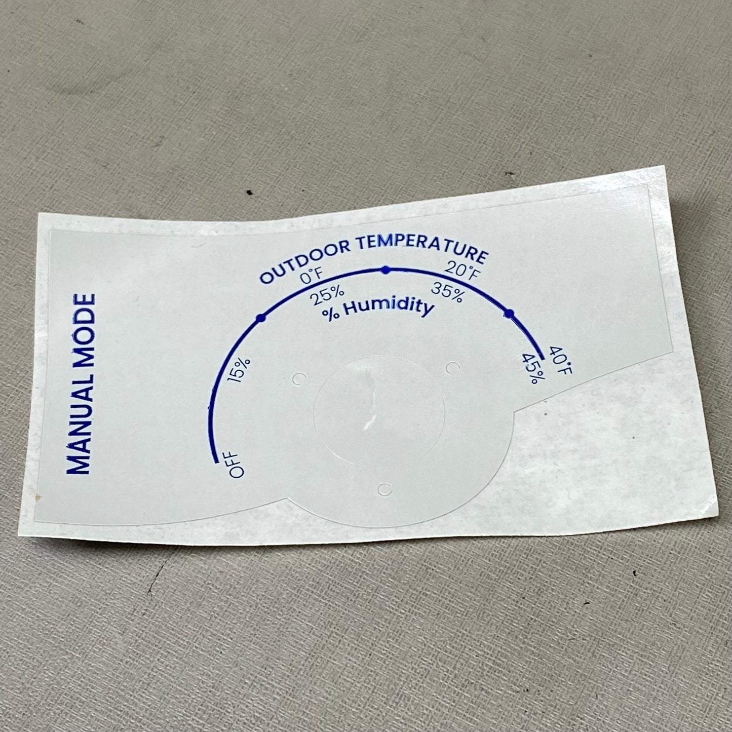 APRILAIRE Automatic Digital Humidifier Control 6.6"x4.5"x2.5" MODEL 62