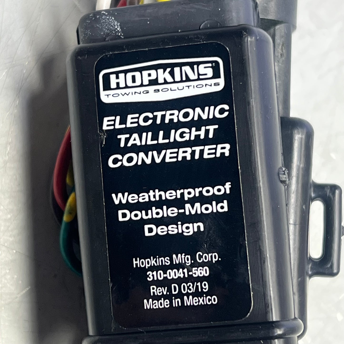 HOPKINS Towing Solutions Trailer Wire Harness 4 Flat 2.1 Amp Black 40215