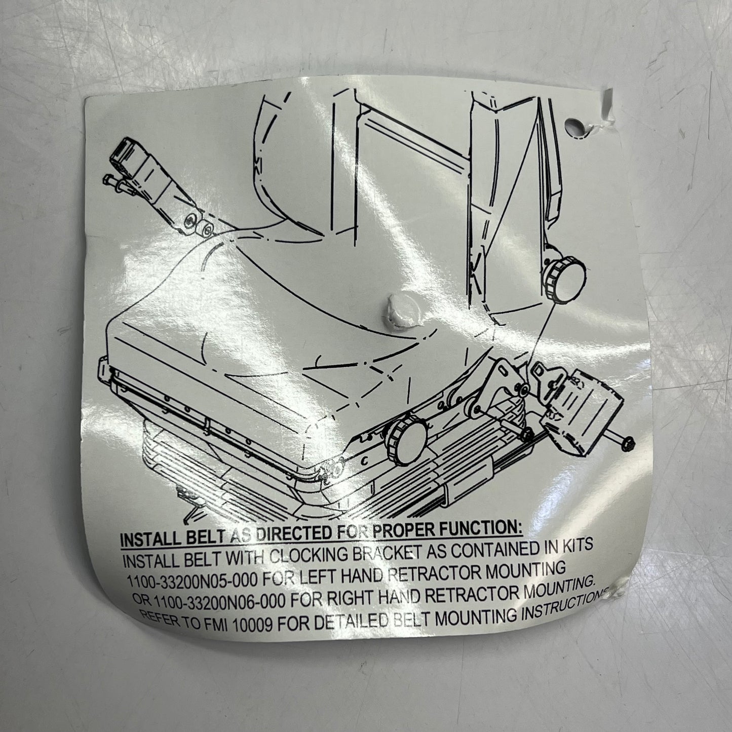 SHIELD RESTRAINT SYSTEMS Seat Belt For Bus & Commercial Vehicles U0240-25-07C
