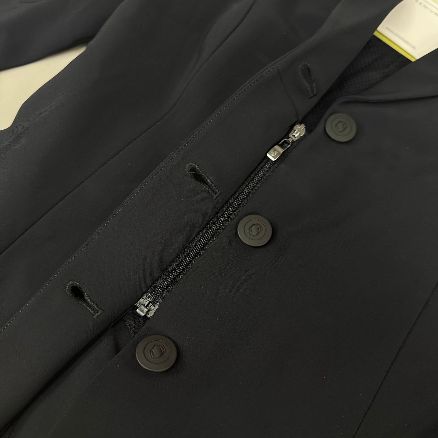 SAMSHIELD Olympe 3 Equestrian Riding Women’s Jacket Sz US 6, UK 8, FR 36 Black