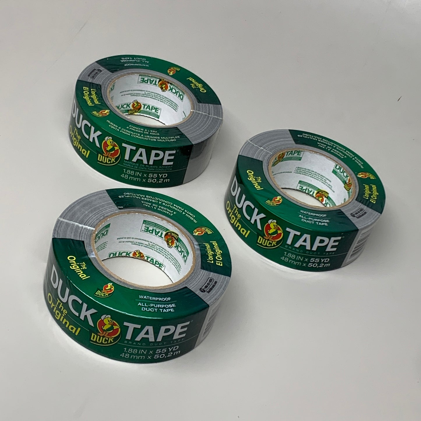 DUCK TAPE (3 PACK) SHURTAPE the original 1.88IN X 55YD 241639 075353322833