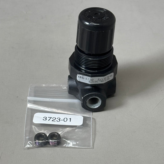 NORGREN Regulator 1/8" PTF 14 Scfm Reliving Diaphragm 5 to 50 Psig R07-100-RNEA