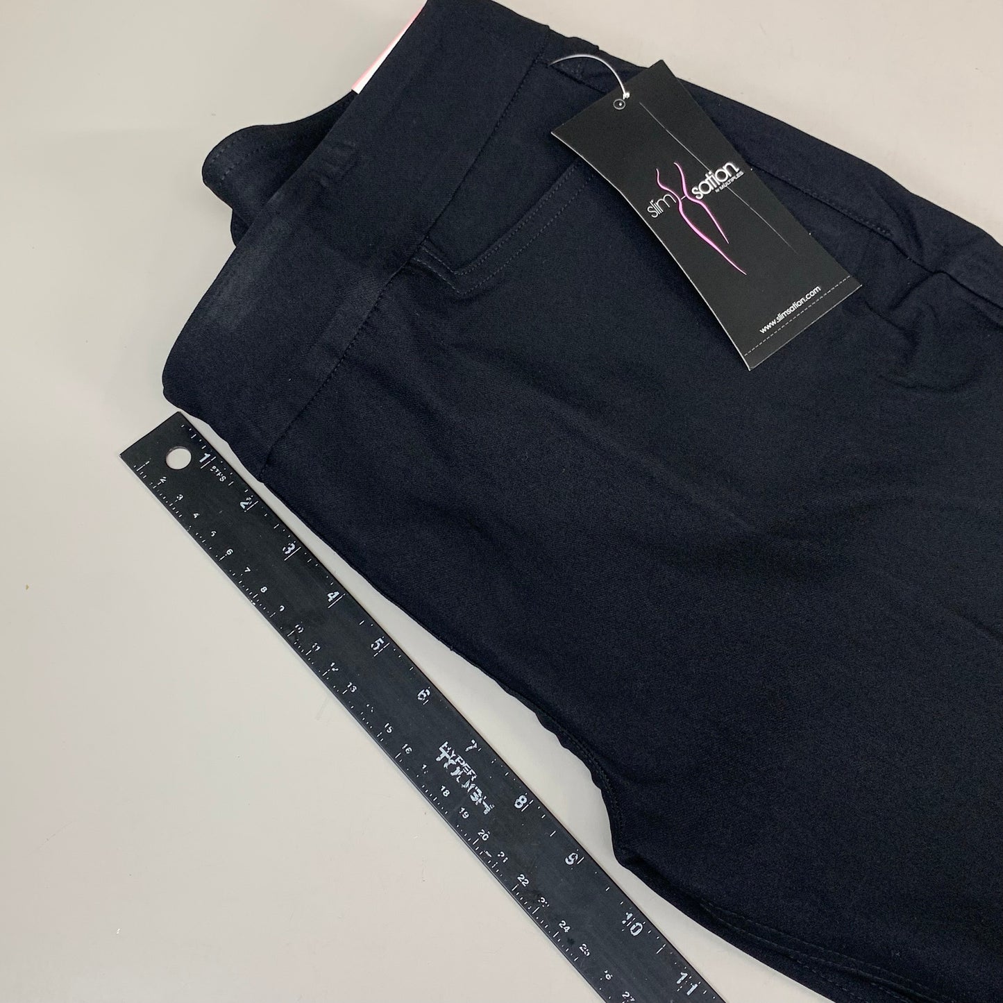 MULTIPLES Ankle Pants Petite Women's Sz 10 Black