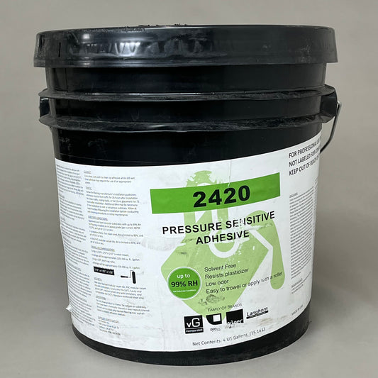 ZA@ VG INC 2420 Pressure Sensitive Adhesive Low Odor