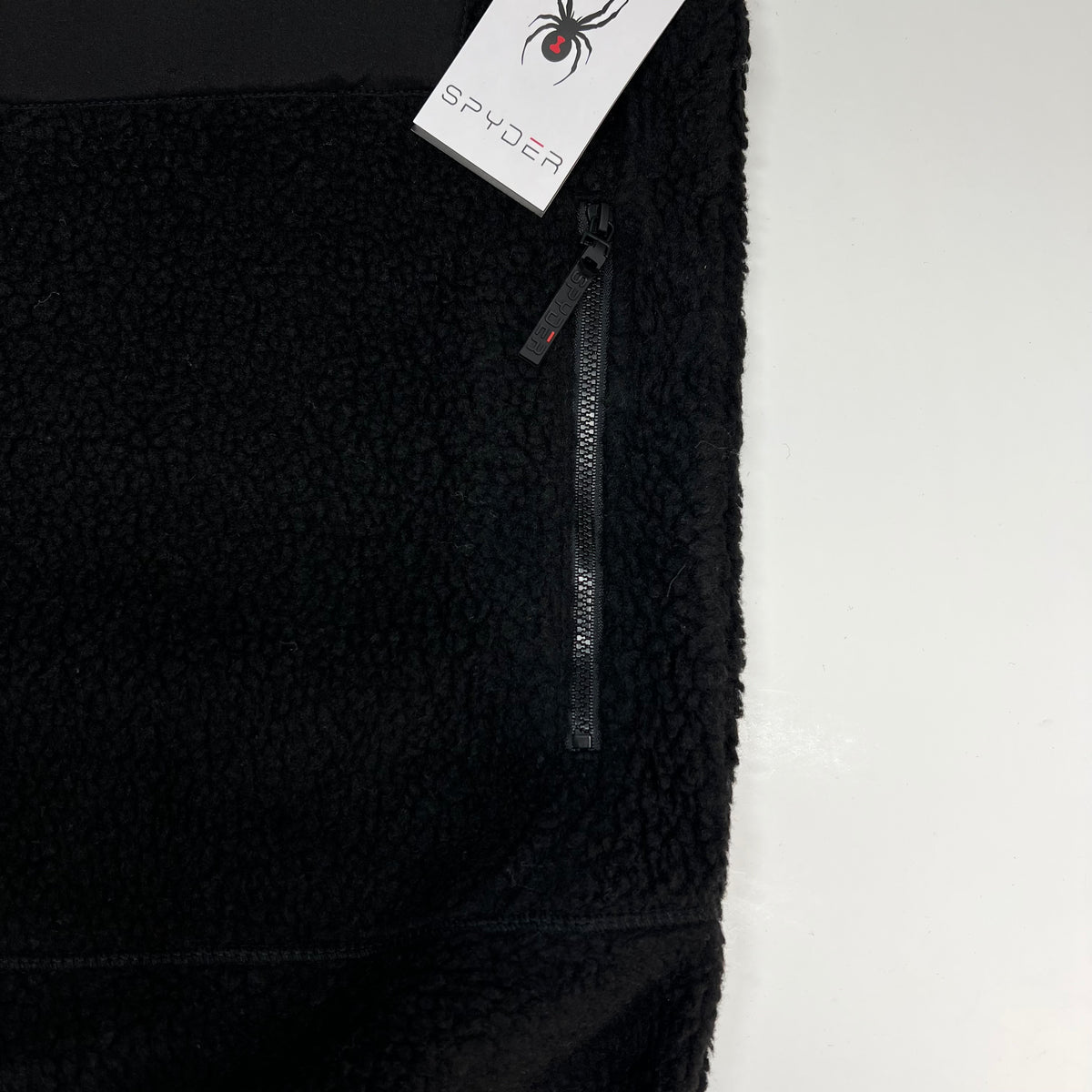 SPYDER Bandit Sherpa Vest Versatile Layer Men's Sz XL Black S17965-BK
