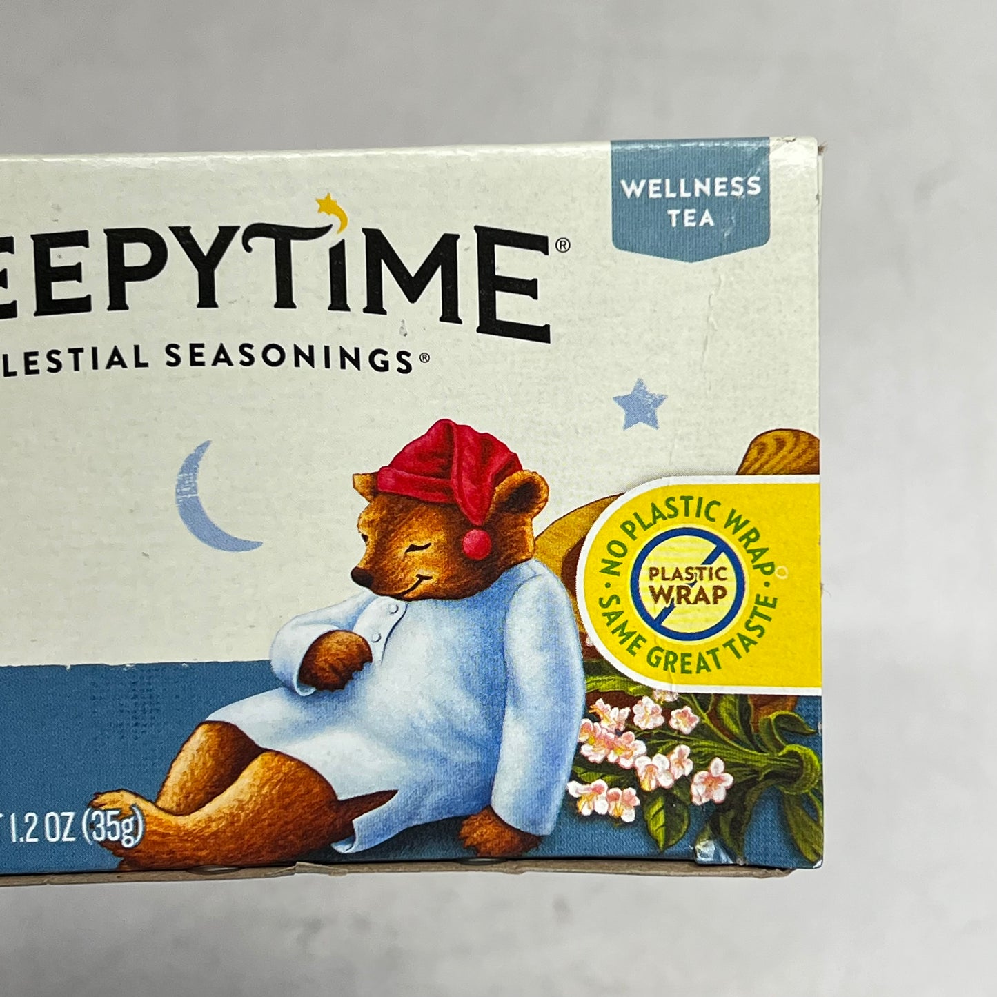 CELESTIAL (6 PACK, 20 EACH) Sleepytime Extra Wellness Tea Caffeine Free BB 07/27