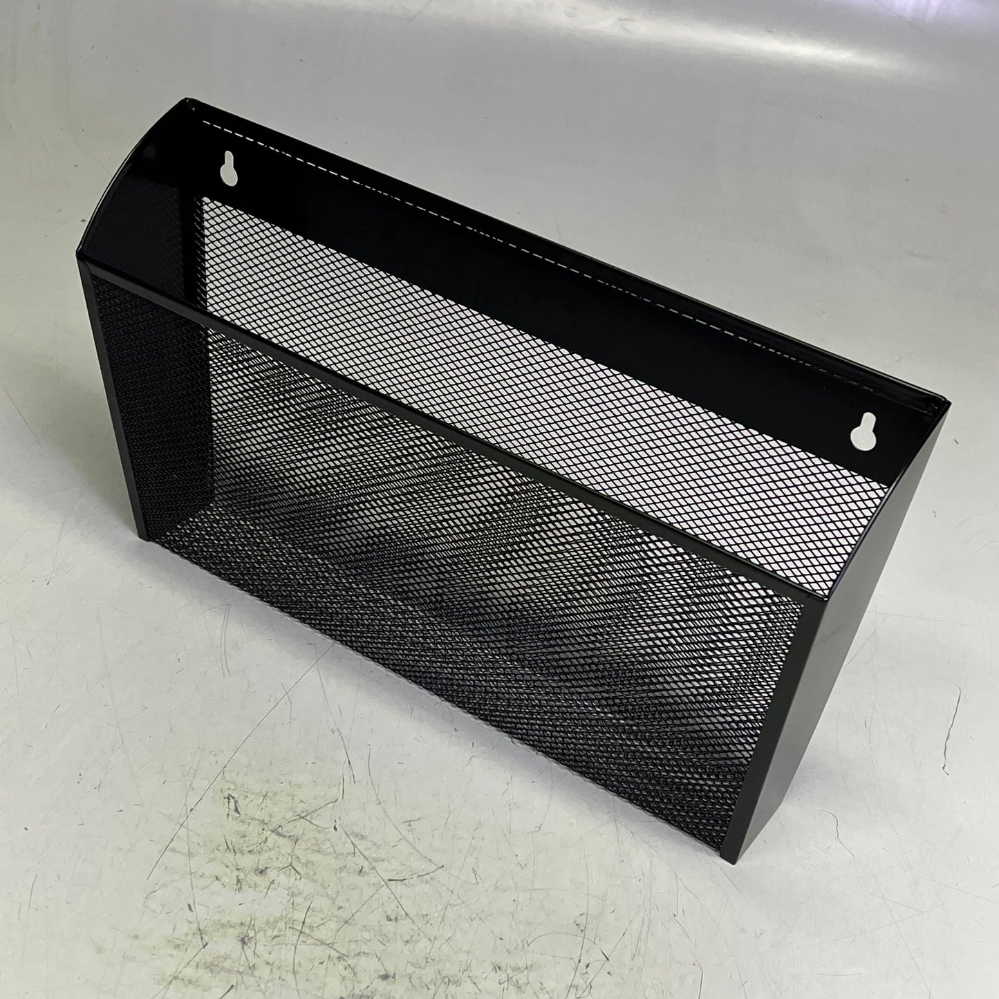 UNIVERSAL (SET OF 3) Metal Mesh Organizing Files Folders For Wall Black 20011