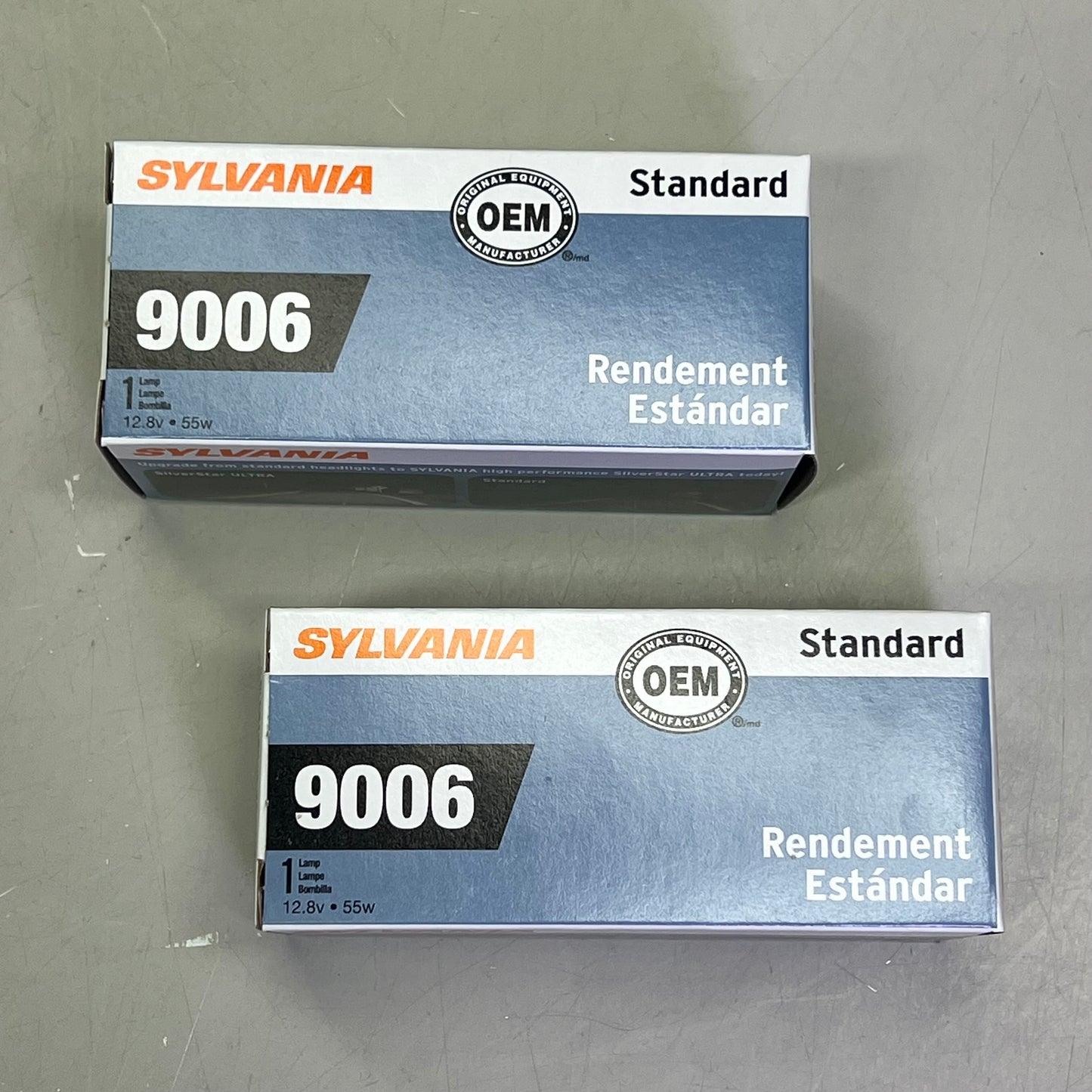 SYLVANIA 9006 Standard Halogen Headlight Bulbs – 2 Pack