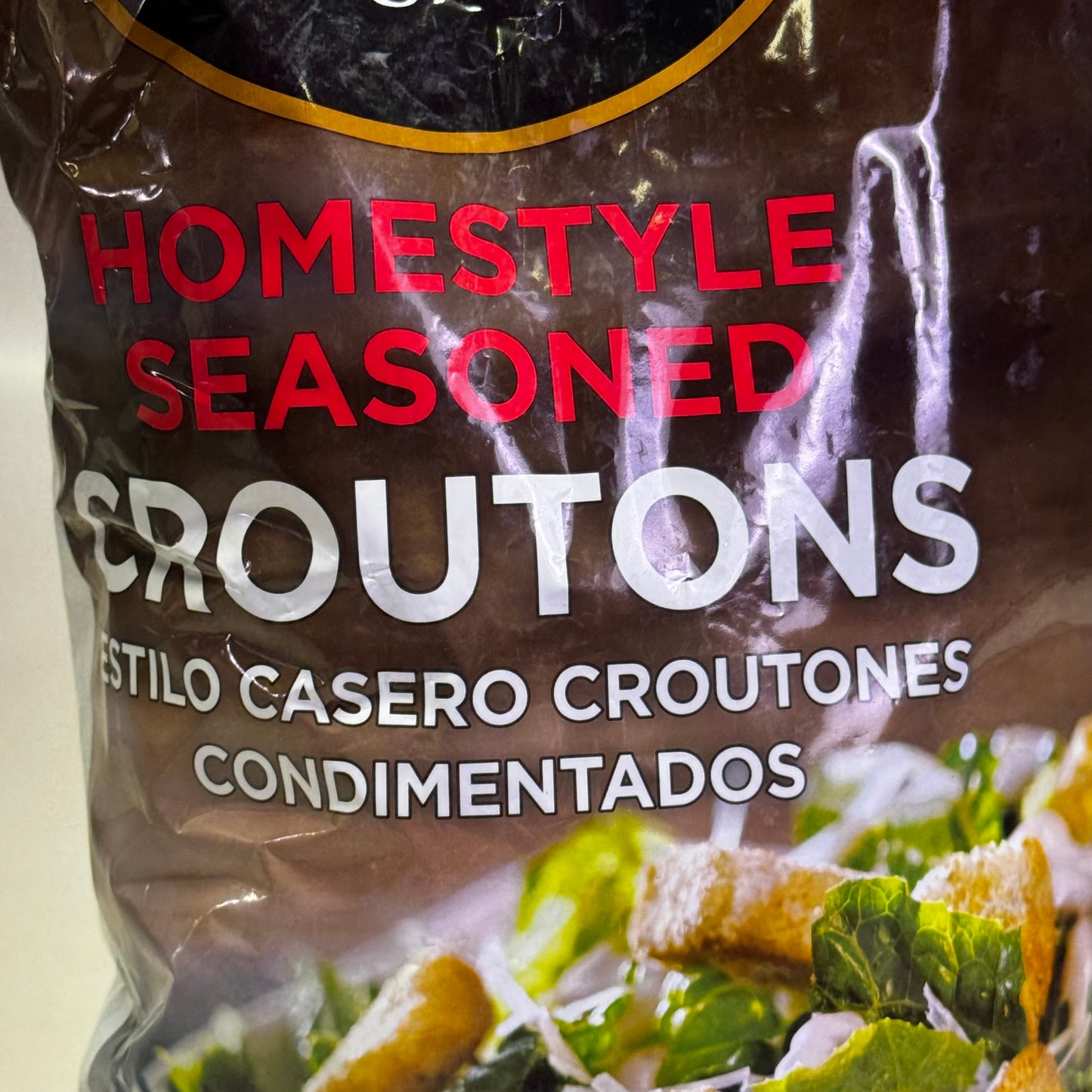 KATY'S (2 PACK) Homestyle Seasoned Croutons 40 oz Black BB 04/26