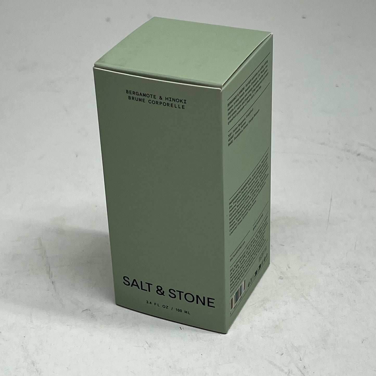 SALT & STONE Body Fragrance Mist Bergamot & Hinoki Scent 3.4 Fl Oz 10327253