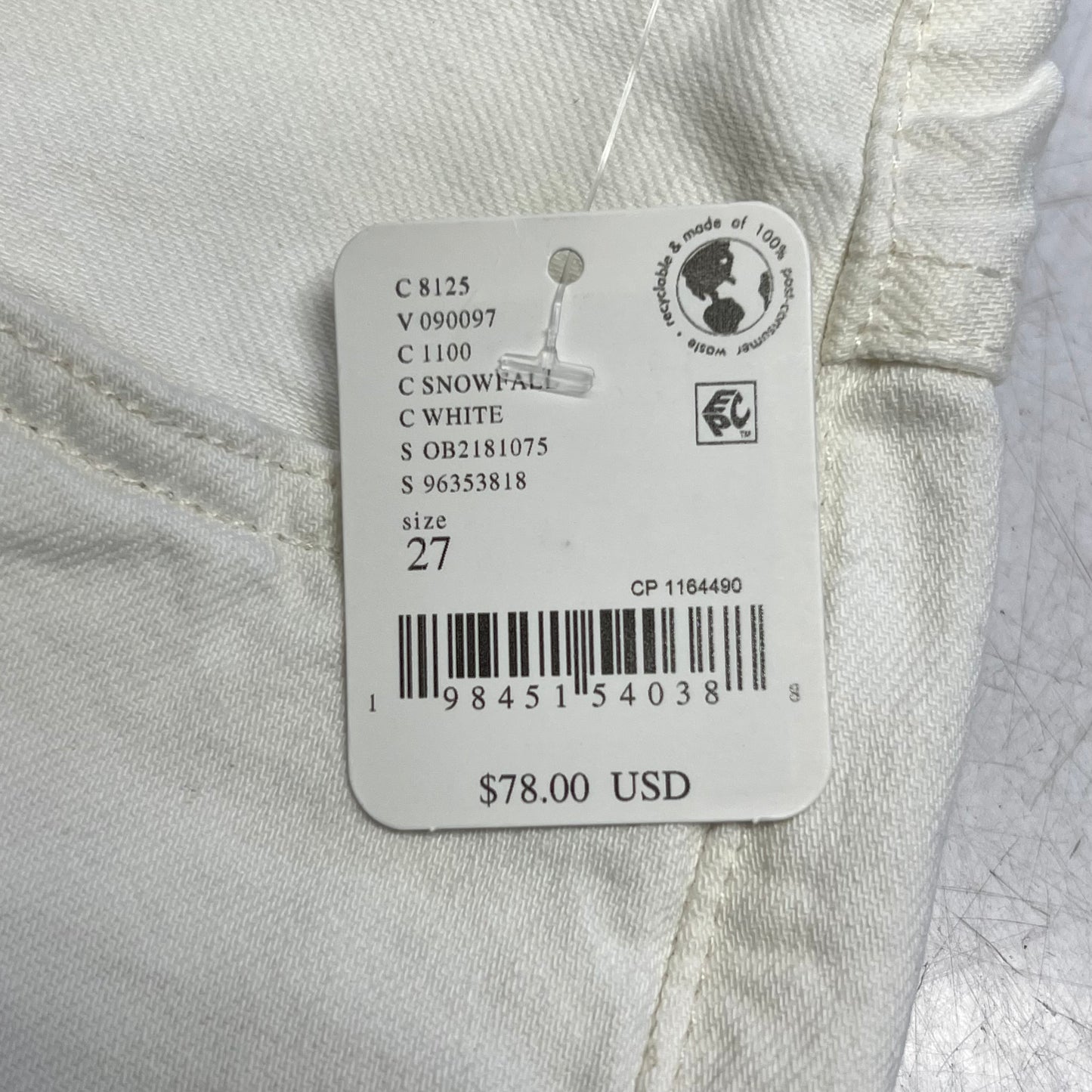 FREE PEOPLE We the Free Montana Shorts Knee Length Women's sz 27 White OB2181075
