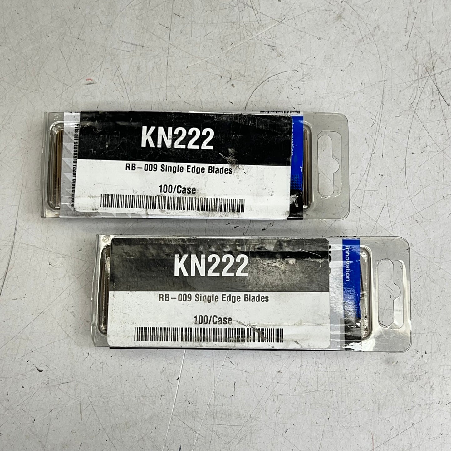PACIFIC HANDY CUTTER (2 PACK, 100 EACH) Rb-009 Single Edge Blades KN222