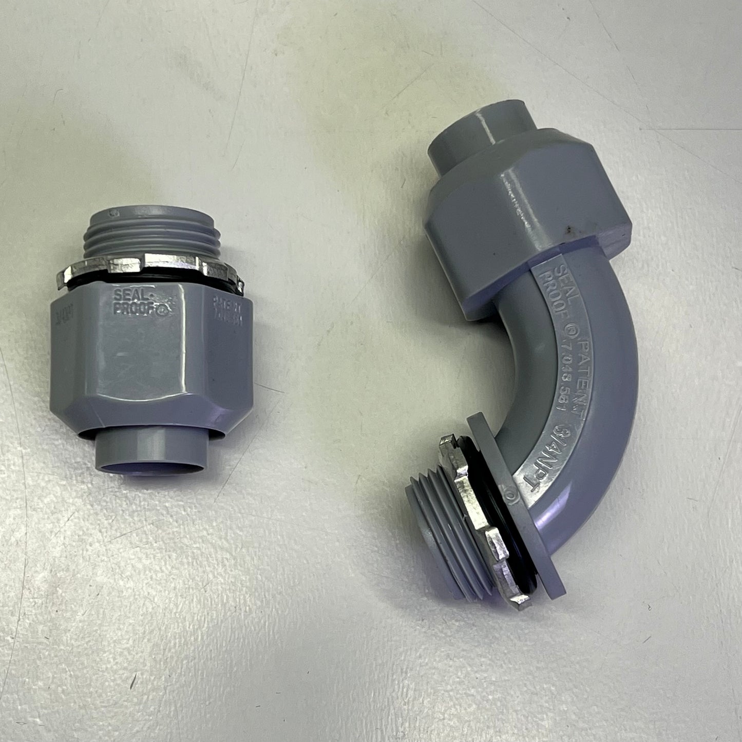 MARS A/C Whip Non-Metallic Liquid Tight Flexible Conduit 8' X 3/4 Gray 84141