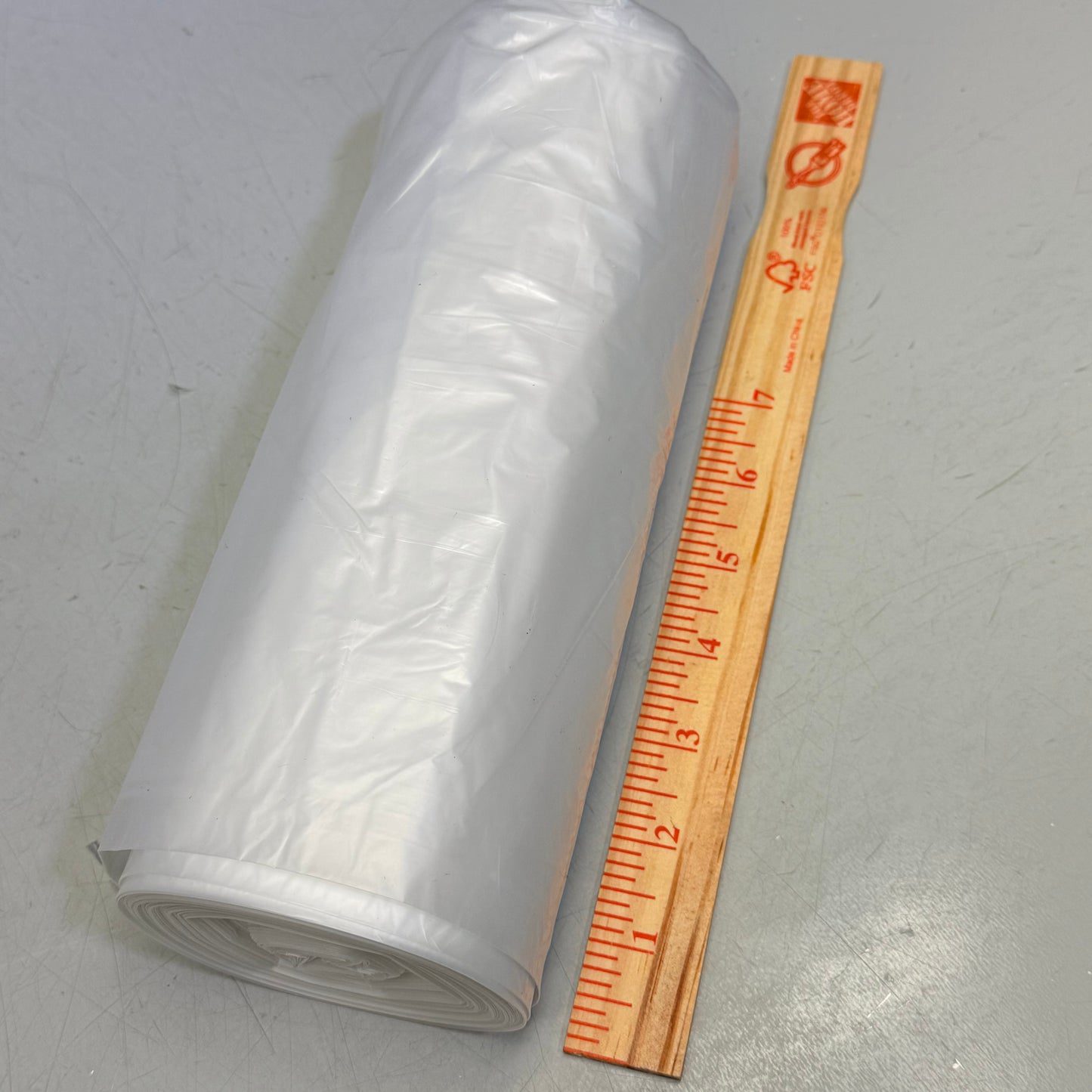 BERRY GLOBAL INC Large Can Liner Clear (250 Bags) 37" X 46" Clear