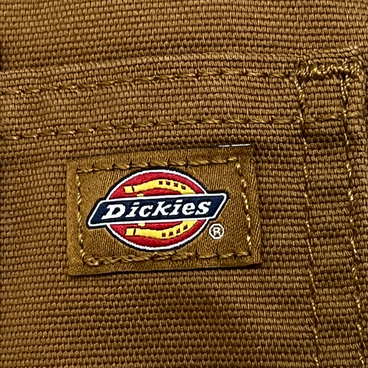 DICKIES Flex Regular Fit Cargo Pants Mens 34X32 Stonewashed Brown Duck DP902SBD