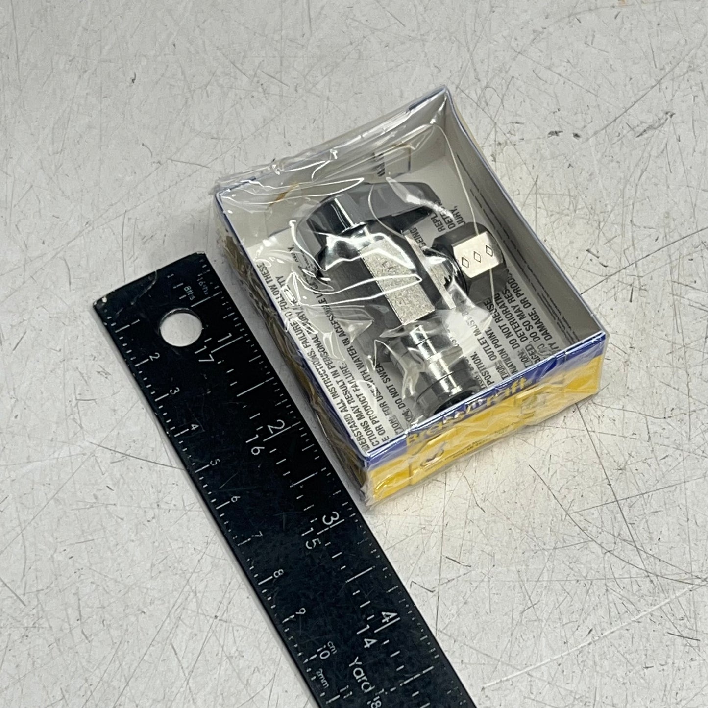 ZA@ BRASSCRAFT (10 PACK) Straight Supply Stop Valve 1/2 x 3/8"  1/4 Turn Handle G2CR14X C