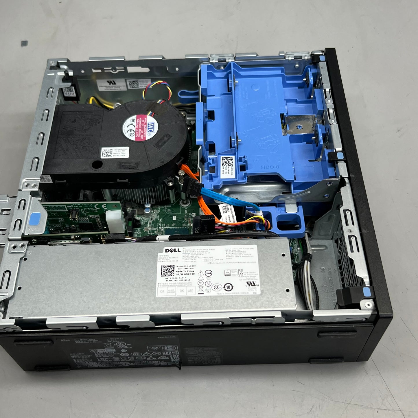 ZA@ DELL (3 Pack) Optiplex And Precision Desktop Computers 2 With Hard Drives 1 Without  11.5"x 11.5"x 3.5" Black (As-is)