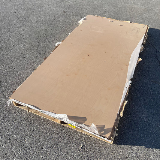 ZA@ Pallet of JARLIN Cabinet Wood 96”x48” (AS-IS)