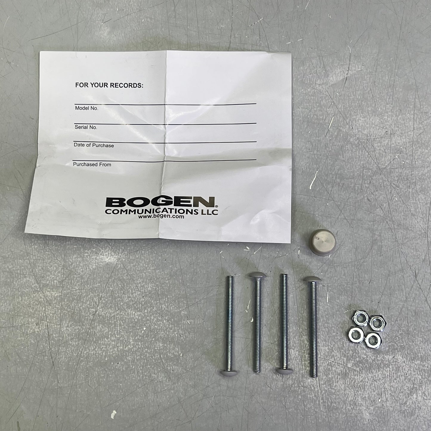 BOGEN Ceiling Speaker Assembly 8" 4-Watt Capacity Off-White S86T725PG8WVK