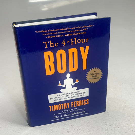 THE 4-HOUR BODY An Uncommon Guide to Being Super Human Hardcover Health Book