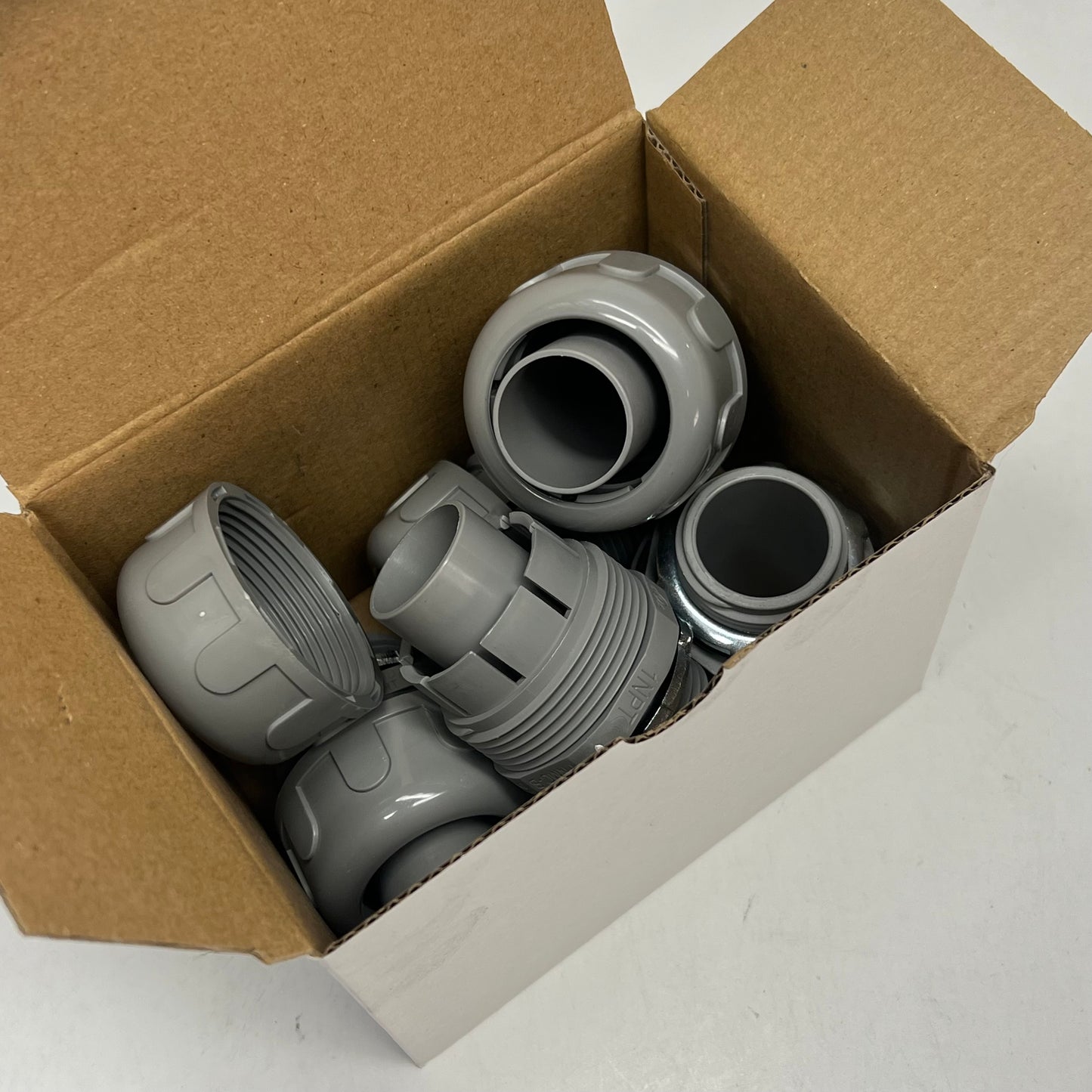 ZA@ MALIBU (5 PACK) Powerseal Nmlt Non-metallic Liquid Tight Straight Connector