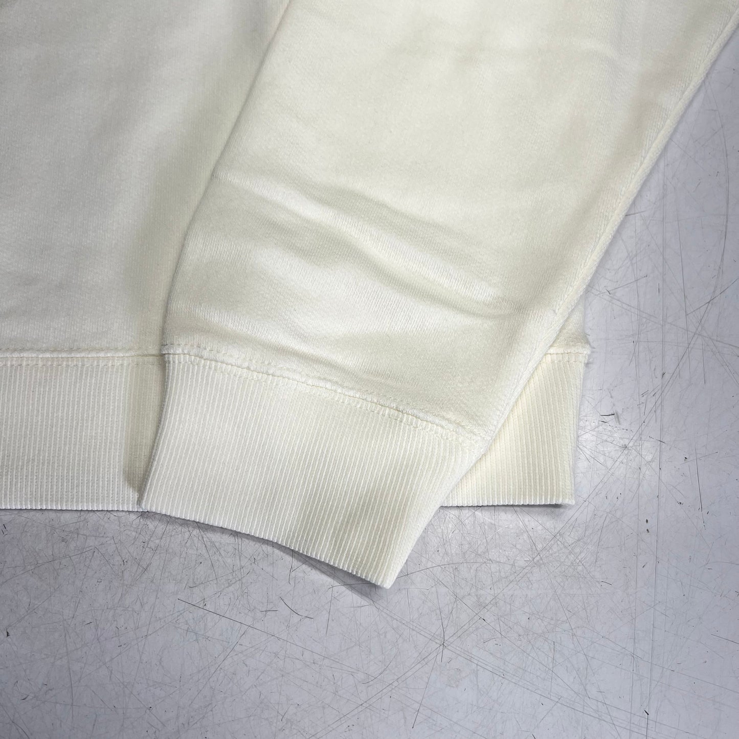 CLOUD 9 Terry Sweatshirt California Inspired  Women's Sz S Antique White