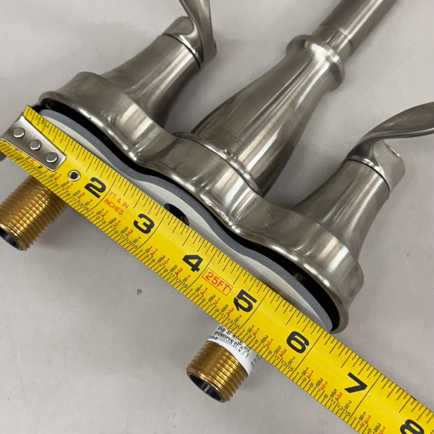 KOHLER Bellera Centerset Lay Faucet Vibrant Brushed Nickel 27378-4-BN (New Other)